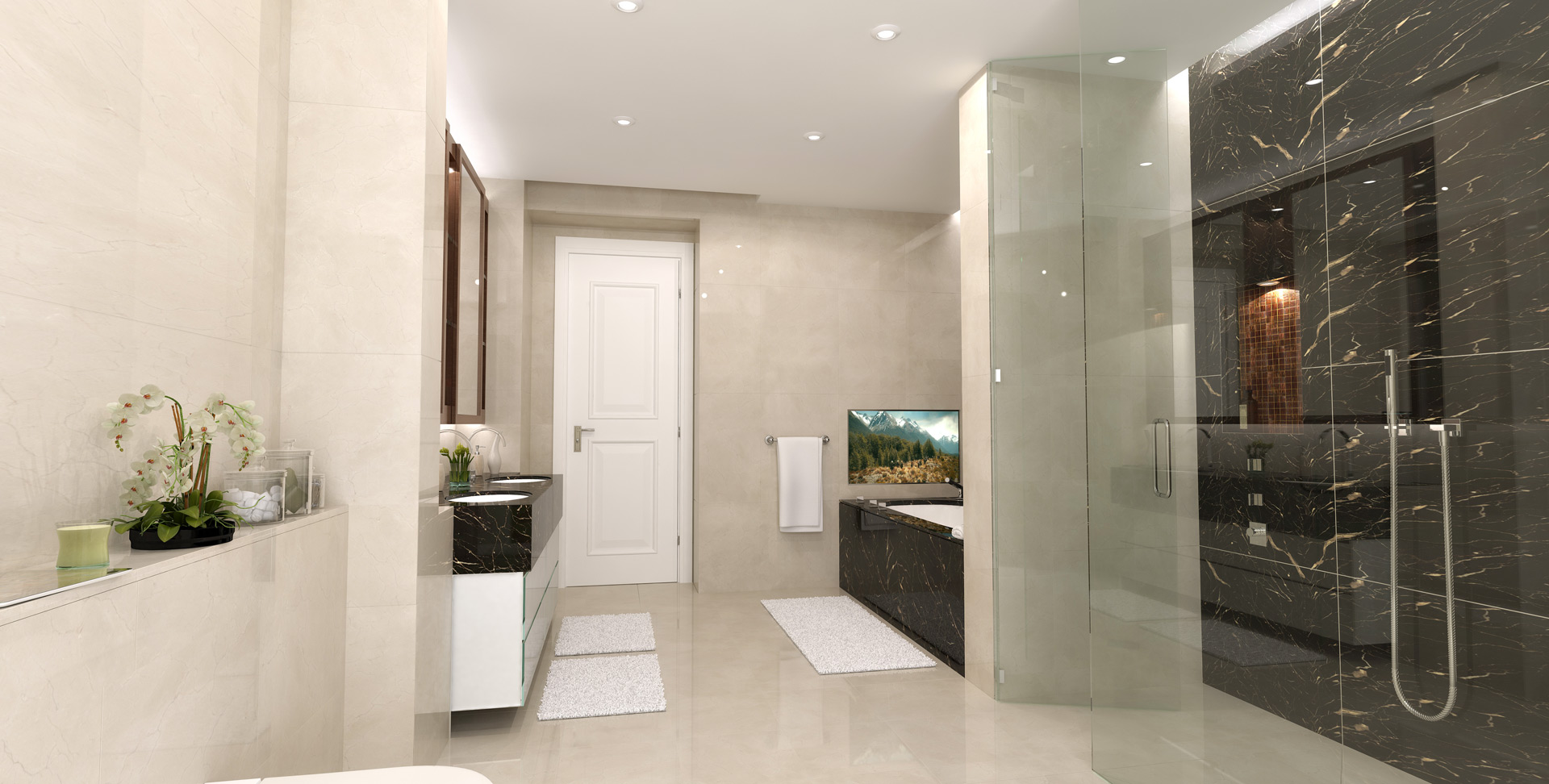 Chesham Street Bathroom CGI